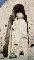The big Buddha Statue in the Bamyian Valley, Afghanistan - destroyed in March 2001